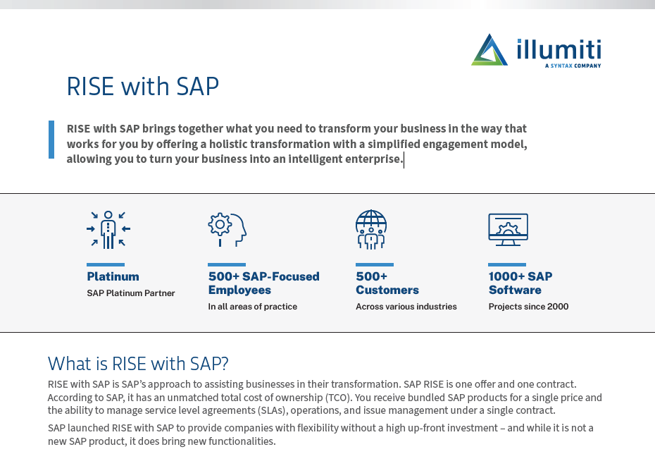 Rise with SAP - Thumbnail
